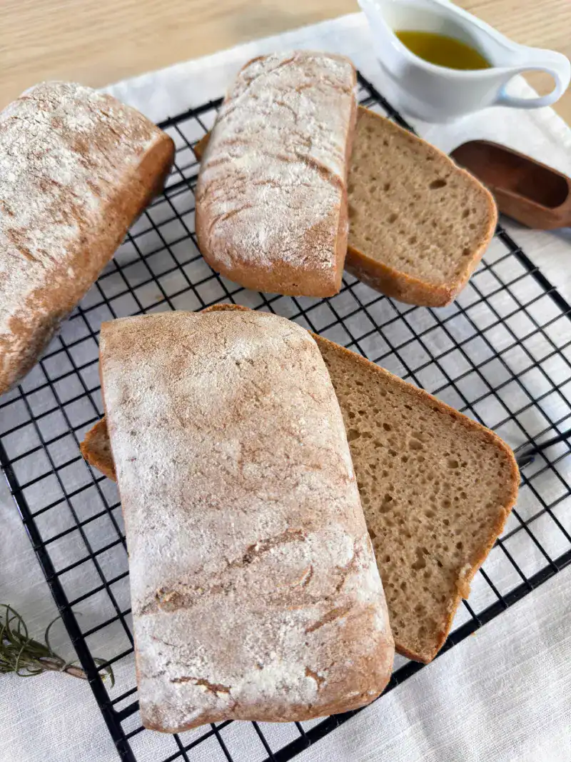 Mini chapatas sin gluten