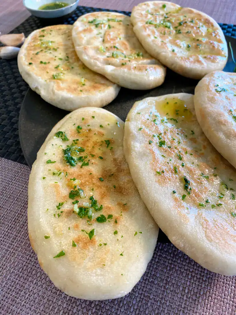 Pan Naan sin gluten