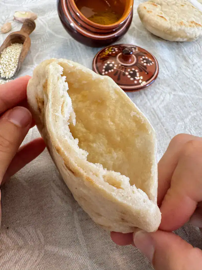 Pita sin gluten